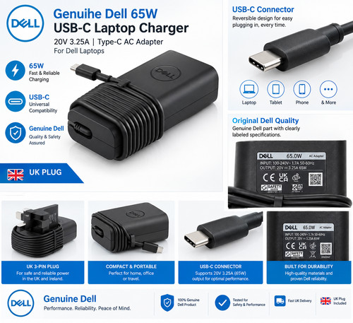 Genuine dell 65w - dell,