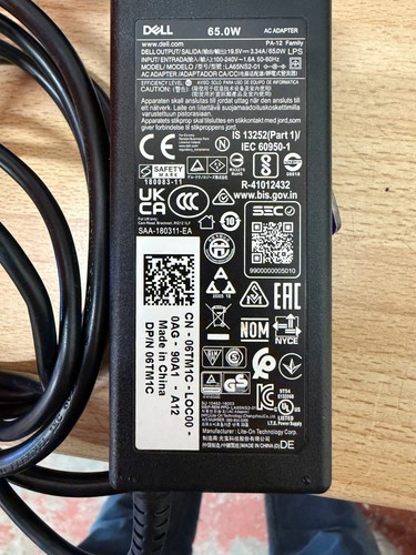 Dell adapter charger - adapter, 19.5v