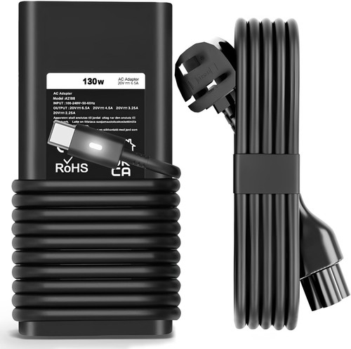 130w type laptop charger - type-c,